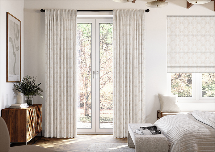 Gentle Palm, Natural - Made to Measure Curtains - Image 3